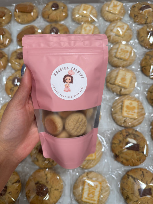 Mini vegan gluten free peanut butter cookies